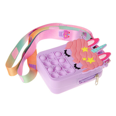 Pop It Eenhoorn Tasje ( voorraad 37 stuks OP = OP)