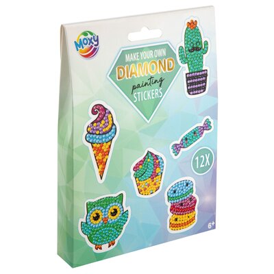 Diamond Painting Stickerset ( voorraad 144 stuks OP = OP)