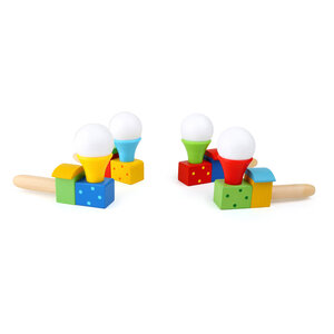 Zwevende ballen trein ( Voorraad: 4 stuks OP = OP)