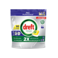Dreft Professional All-In-One Vaatwastabletten Lemon ( zak á 90 tabletten)