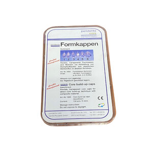 Peridenta Peridenta vormkappen Core Build-up Caps (150 stuks)