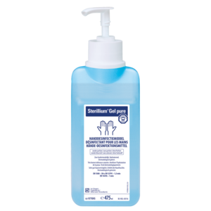 Sterillium Gel pure handdesinfectiemiddel 475ml met pomp