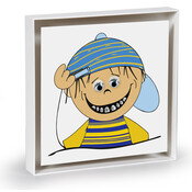 Happy Brackets 3D Wandlijstje 16 x 16 cm AANBIEDING! OP = OP Geen retour mogelijk!