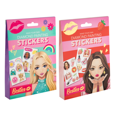 Besties Diamond Painting Stickers