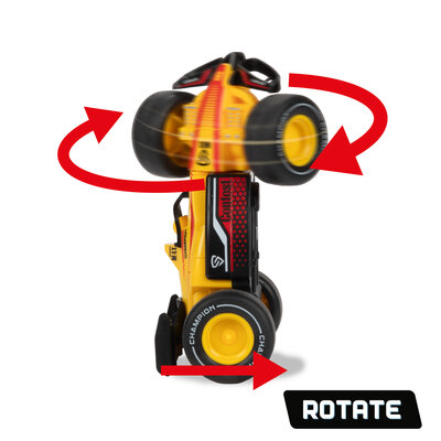 Race auto stunt 360 graden