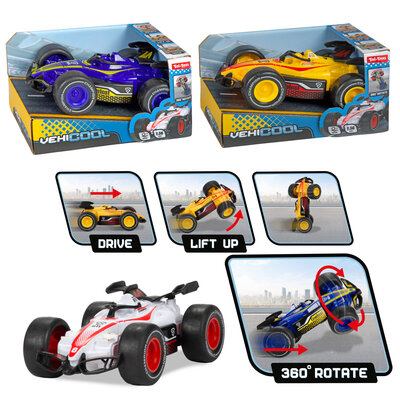 Race auto stunt 360 graden