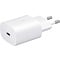 Samsung Samsung USB-C Oplader, EP-TA800XWEGWW, Wit, 25W, GH44-03055A