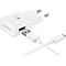 Samsung Samsung USB auf Micro USB Kabel + Fast Charger 15W, Weiß, EP-TA20EWEUGWW