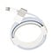 Apple Lightning auf USB Kabel, HIGH COPY - E75, Weiß, 2M, Kompatibel Mit Dem iPhone, iPad, Airpods