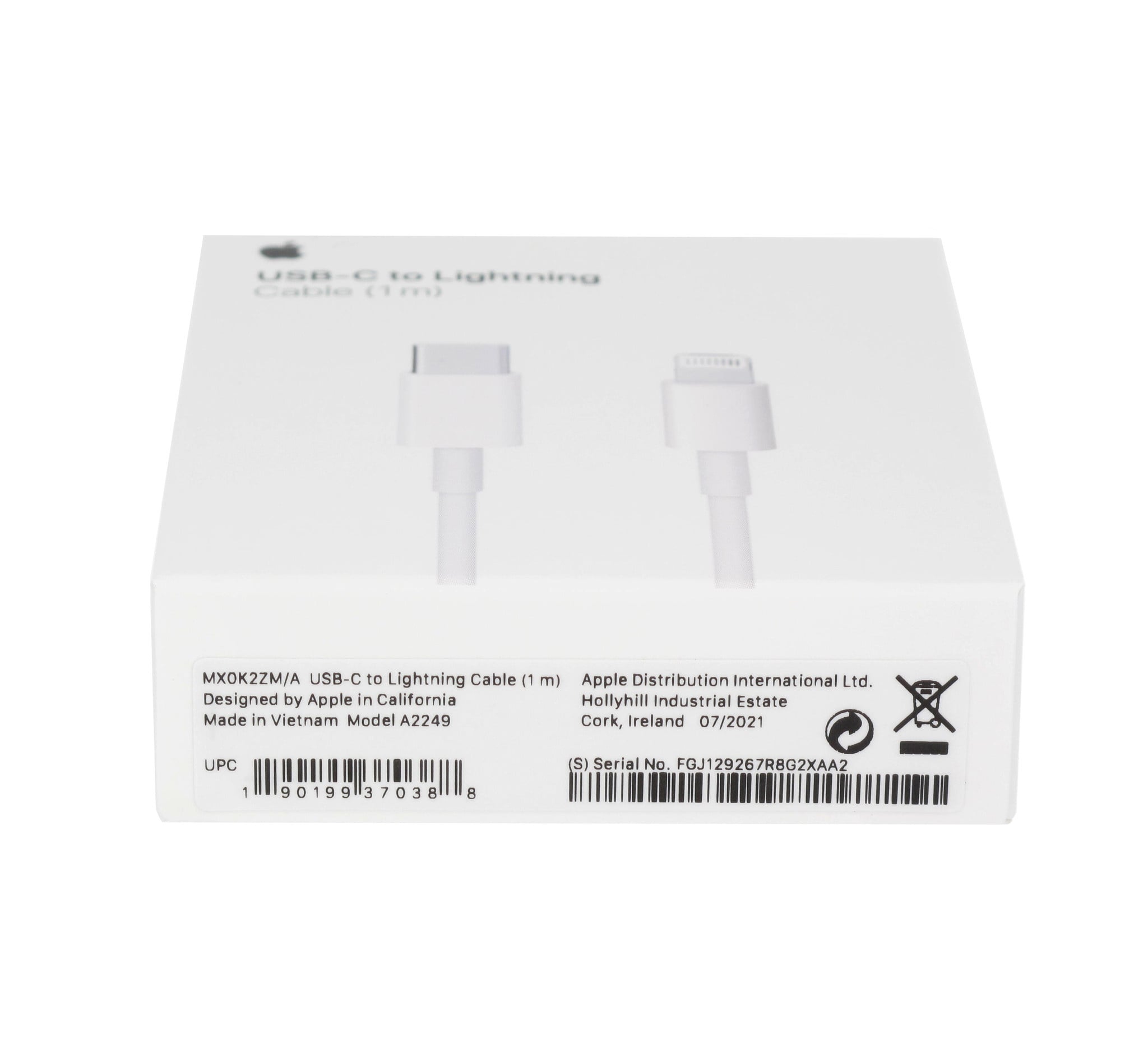 Apple Apple Lightning auf USB-C Kabel - 1M - Blisterpackung