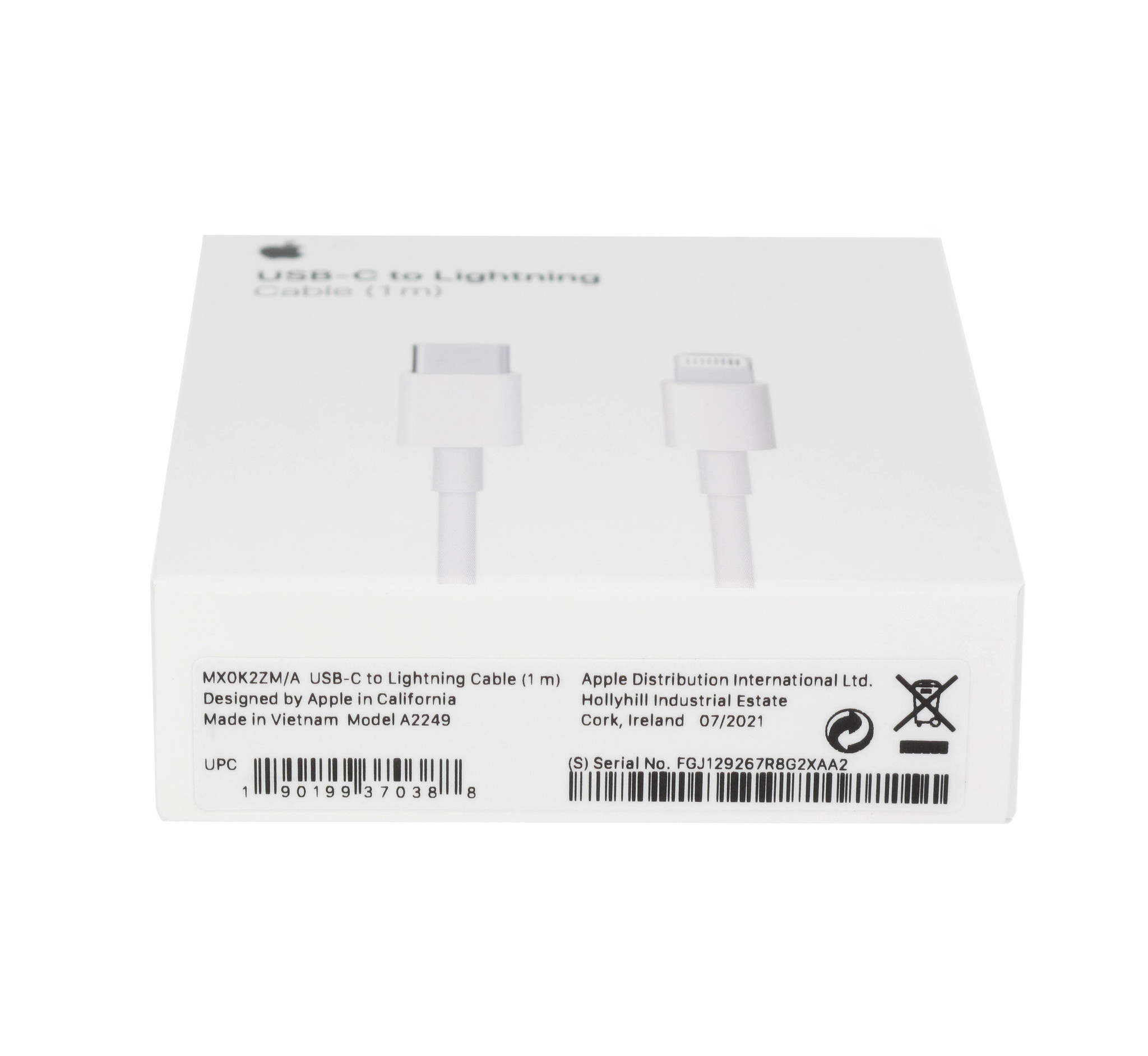 Apple Apple Lightning to USB-C Cable - 1M - Blister Packaging