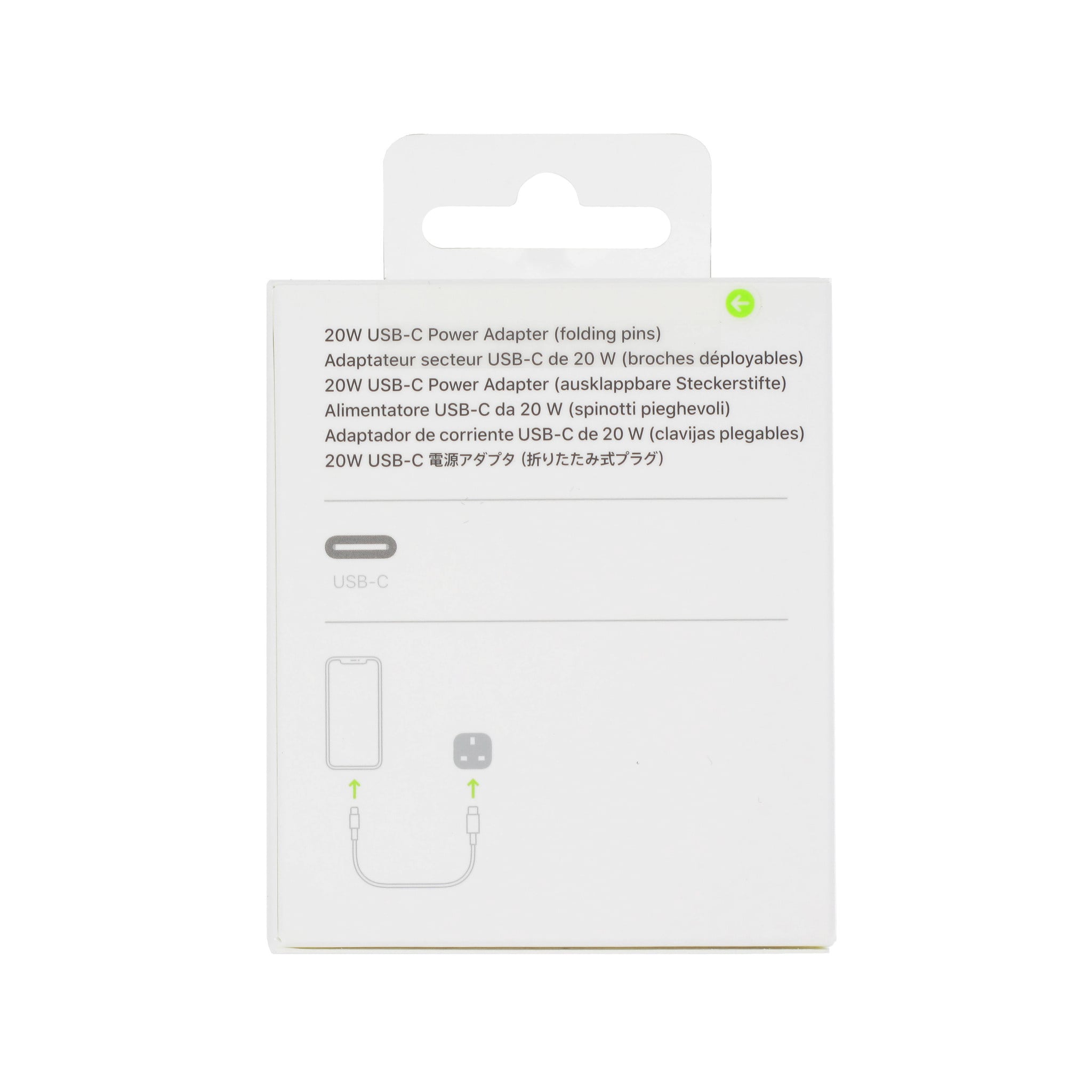 Apple Apple USB-C Charger A2344 | UK | 20W | Blister Packaging