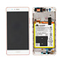 Huawei VNS-L31 P9 Lite Display + Batterij, Roze, 02351BUG;02351LGQ