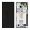 Samsung Samsung Galaxy S22 Ultra 5G (S908B) Display, Phantom White/Wit, GH82-27488C;GH82-27489C