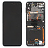 Samsung Galaxy Z Flip3 5G (F711B) Display Binnenkant (MAIN/Inner LCD) Incl. Frame, Phantom Black/Zwart, GH82-27244A;GH82-27243A