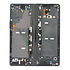 Samsung Galaxy Z Fold2 5G (F916B) Inneres Display (MAIN/Inner LCD) Incl. Frame, Mystic Black/Schwarz, Black hinge, GH82-23968A;GH82-23969A