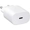 Samsung Samsung USB-C Oplader + USB-C naar USB-C Cable, White, 25W (EP-TA800XWEGWW) | Blister Packaging