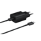 Samsung Samsung USB-C Charger + USB-C to USB-C Kabel, Black, 25W (EP-TA800XBEGWW) | Blister Packaging