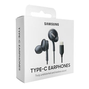 Samsung AKG In-Ear Earbuds (USB-C Connector), EO-IC100BBEGEU, 1M, Black, Blister Packaging, 8806090270123;EO-IC100BBEGEU
