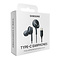 Samsung Samsung AKG In-Ear Earbuds (USB-C Connector), EO-IC100BBEGEU, 1M, Black, Blister Packaging, 8806090270123;EO-IC100BBEGEU