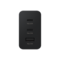 Samsung Samsung Trio Oplader Met 3 USB Poorten (USB-C + USB-C + USB-A), EP-T6530NBEGEU, 65W/25W/15W, Zwart, Blisterverpakking, 8806092673885;EP-T6530NBEGEU