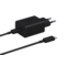 Samsung Samsung USB-C Charger + USB-C to USB-C Cable, EP-T4510XBEGEU, 1,8M, 5A, 45W, Black, Blister Packaging, 8806092861473;EP-T4510XBEGEU