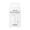 Samsung Samsung USB-C Charger + USB-C to USB-C Cable, EP-T1510XWEGEU, 1M, 3A, 15W, White, Blister Packaging, 8806092709904;EP-T1510XWEGEU
