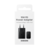 Samsung USB-C Ladegerät + USB-C auf USB-C Kabel, EP-T1510XBEGEU, 1M, 3A, 15W, Schwarz, Blisterverpackung, 8806092709843;EP-T1510XBEGEU