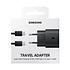 Samsung USB-C Oplader + USB-C naar USB-C Kabel, Zwart, 25W (EP-TA800XBEGWW) | Blisterverpakking