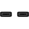 Samsung Samsung USB-C auf USB-C Kabel, EP-DN980BBE, 1m, 5A, Schwarz, GH39-02077A