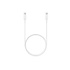 Samsung USB-C naar USB-C Kabel, EP-DN980BWE, 1m, 5A, Wit, GH39-02079A