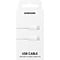 Samsung Samsung USB-C auf USB-C Kabel, EP-DN975BWE, 1m, 5A, Weiß, Blisterverpackung, 8806090144059;EP-DN975BWEGWW