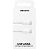 Samsung USB-C naar USB-C Kabel, EP-DN975BWE, 1m, 5A, Wit, Blisterverpakking, 8806090144059;EP-DN975BWEGWW