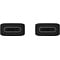 Samsung Samsung USB-C naar USB-C Kabel, EP-DN975BBE, 1m, 5A, Zwart, Blisterverpakking, 8806090144028;EP-DN975BBEGWW