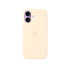 Apple iPhone 17 Silicone Case with MagSafe , Vanilla, MHVM4ZM/A