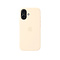 Apple Apple iPhone 17 Silikon Case mit MagSafe, Vanille, MHVM4ZM/A