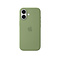 Apple Apple iPhone 17 Silikon Case mit MagSafe, Hellmoosgrün, MGEX4ZM/A