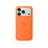Apple iPhone 17 Pro Silikon Case mit MagSafe, Orange, MGFE4ZM/A