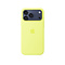 Apple Apple iPhone 17 Pro Max Siliconenhoesje met Magsafe, Neongeel, MGFM4ZM/A