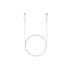 Samsung USB-C auf USB-C Kabel, EP-DA705BWE, 1M, 3A, Weiß, GH39-02028A