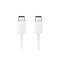 Samsung Samsung USB-C auf USB-C Kabel, EP-DA905BWE, 1M, 5A, Weiß, GH39-02032A