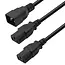 Power cable C20 to dual C13 Y-Splitter - Lenght 150cm - PDU