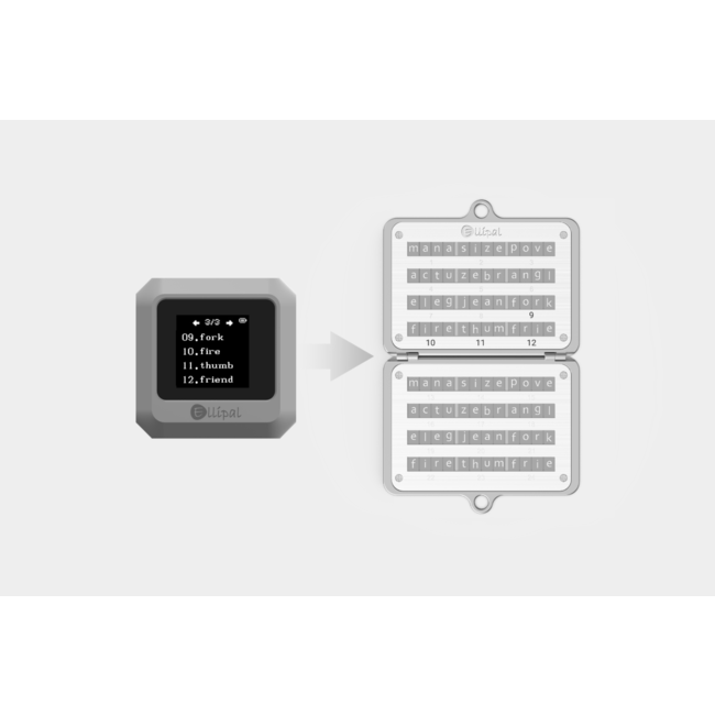 Ellipal Seed Phrase Steel