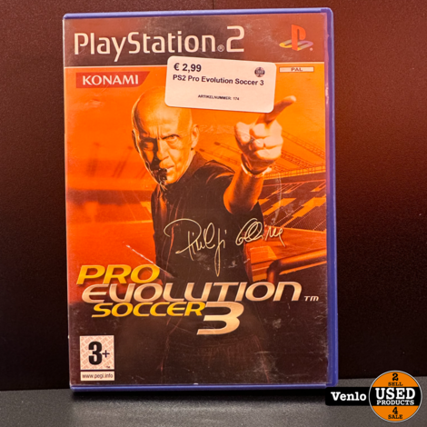 PS2 Pro Evolution Soccer 3 | Prima Staat