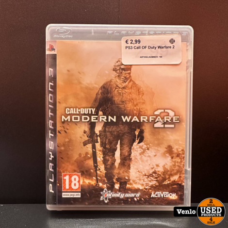 PS3 Call OF Duty Modern Warfare 2