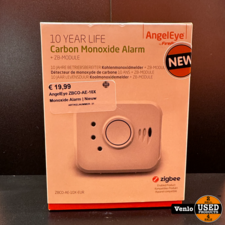 AngelEye ZBCO-AE-10X Monoxide Alarm | Nieuw