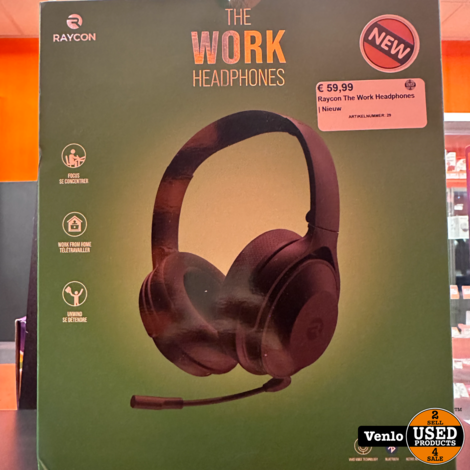 Raycon The Work Headphones | Nieuw