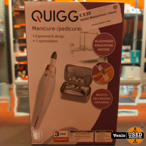 QUIGG Manicure- Pedicureset | Nieuw