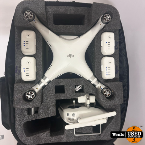 Drone DJI Phantom 3 Advanced met 4x accu en koffer | ZGAN