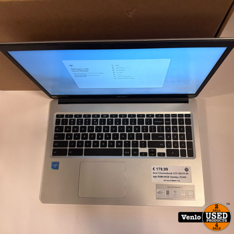 Acer Chromebook 315 3HC6UR | ZGAN Incl. Doos